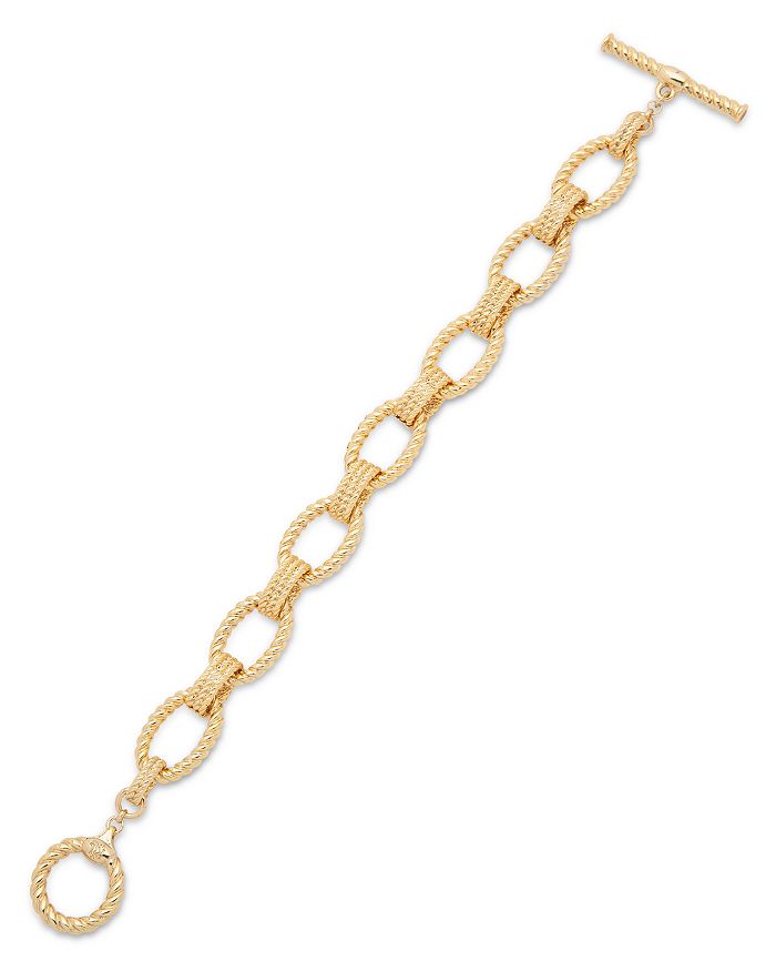 Ralph Lauren Lauren  Rope Detailed Collar Necklace, 16 In Gold
