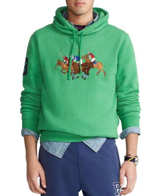 Polo Ralph Lauren Triple-Pony Fleece Hoodie Sweatshirt | Bloomingdale's