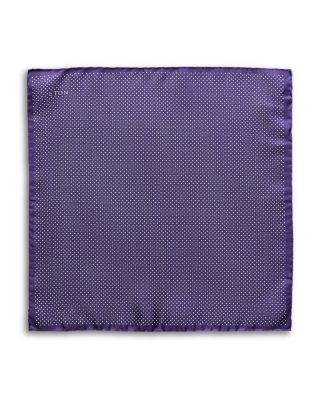 Polka Dot Silk Pocket Square