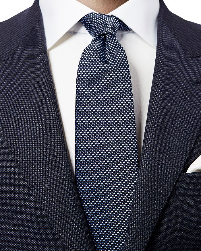 Eton Geometric Silk Classic Tie | Bloomingdale's