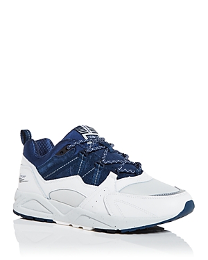 Karhu Men's Fusion 2.0 Suede Low-top Trainers In White/navy
