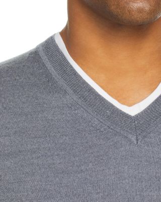 V-Neck Merino Wool Sweater - Exclusive