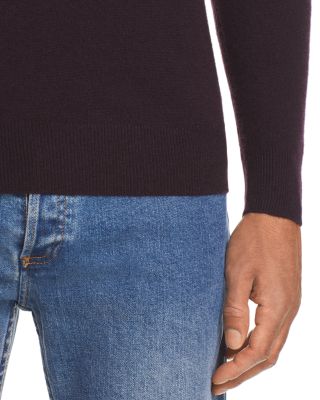 Raisin Cashmere Quarter-Zip Sweater - Exclusive