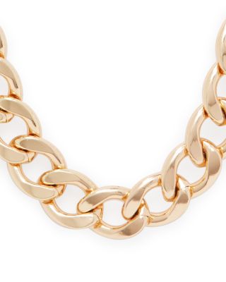 Thick Gold-Tone Chain Necklace, 19" - Exclusive
