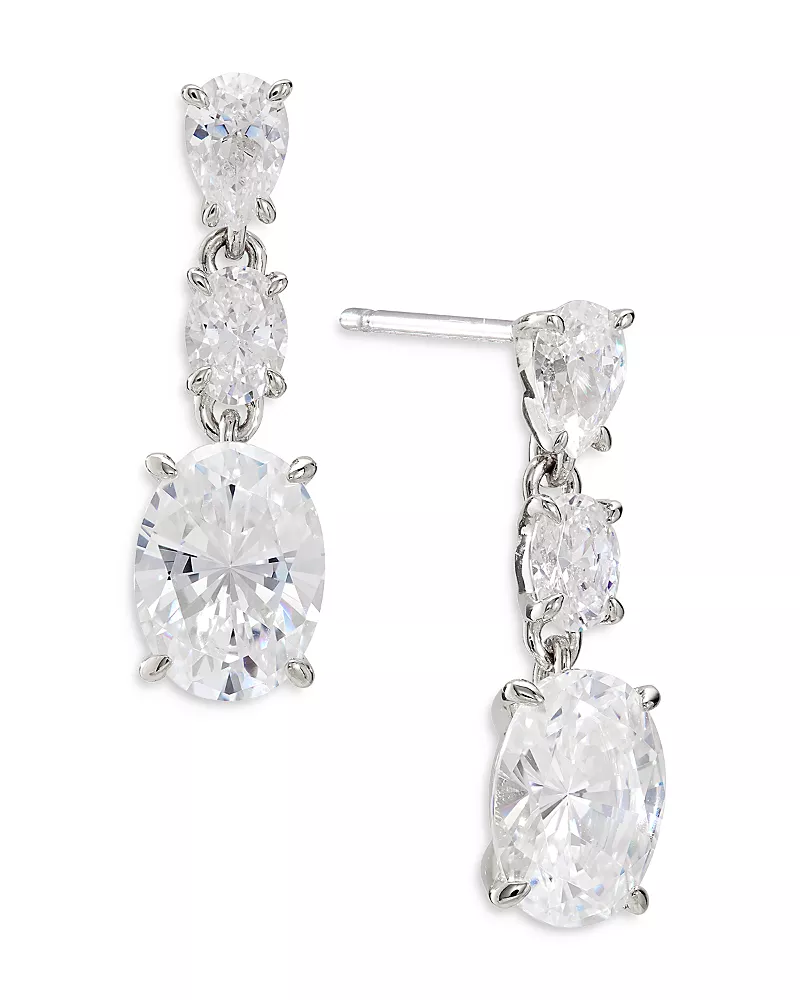 Nadri Emilia Cubic Zirconia Drop Earrings