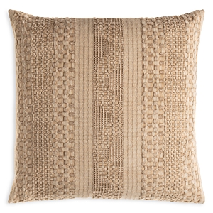 Surya Washed Waffle Decorative Pillow, 18 X 18 In Natural