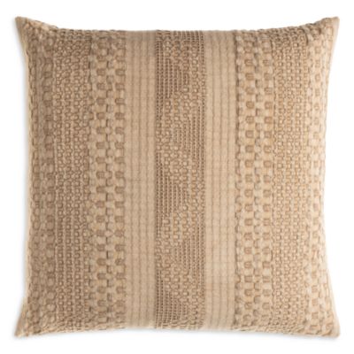  Washed Waffle Decorative Pillow, 20"L x 20"W