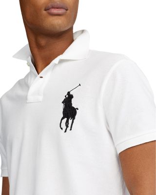 Big Pony Custom Slim Fit Mesh Polo Shirt