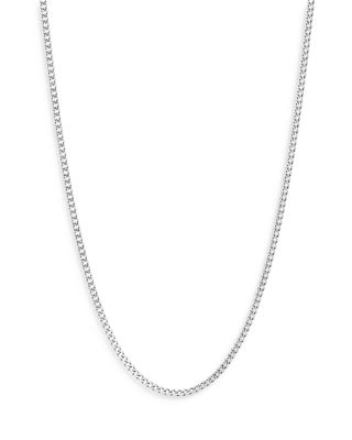 JOHN HARDY - Sterling Silver Classic Curb Thin Chain Necklace, 22"