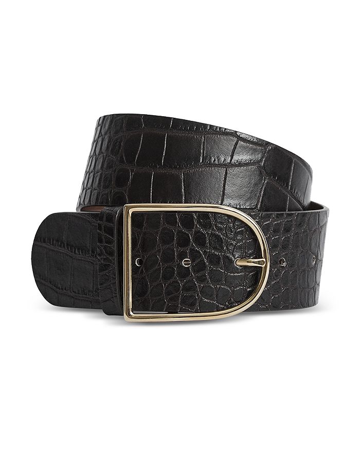 Ladies Belt Diamond Western Belt Shiny Designer Leather Crocodile Embossed  Belts
