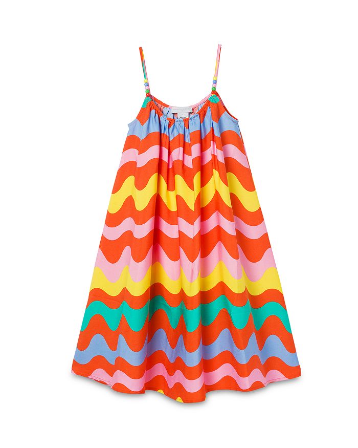 Stella McCartney Girls' Colorful Print Shoulder Strap Dress - Little ...