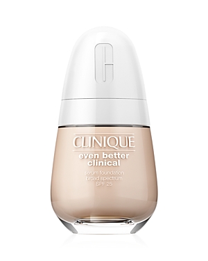 Shop Clinique Even Better Clinical Serum Foundation Broad Spectrum Spf 25 1 Oz. In Wn 01 Flax (very Fair With Warm Neutral Undertones)