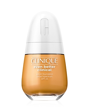 Shop Clinique Even Better Clinical Serum Foundation Broad Spectrum Spf 25 1 Oz. In Wn 104 Toffee (medium With Warm Neutral Undertones)