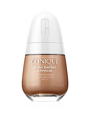 Shop Clinique Even Better Clinical Serum Foundation Broad Spectrum Spf 25 1 Oz. In Wn 125 Mahogany (deep With Warm Neutral Undertones)