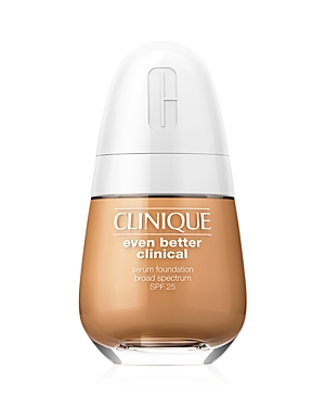 Shop Clinique Even Better Clinical Serum Foundation Broad Spectrum Spf 25 1 Oz. In Wn 120 Pecan (deep With Warm Neutral Undertones)