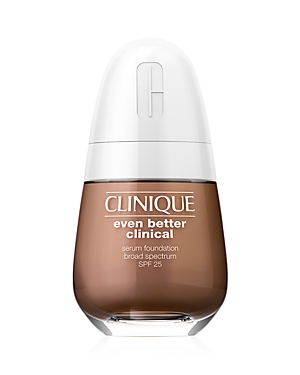 Shop Clinique Even Better Clinical Serum Foundation Broad Spectrum Spf 25 1 Oz. In Cn 127 Truffle (deep With Cool Neutral Undertones)