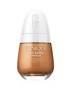 Shop Clinique Even Better Clinical Serum Foundation Broad Spectrum Spf 25 1 Oz. In Wn 118 Amber (deep With Warm Neutral Undertones)