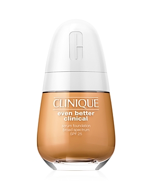 Shop Clinique Even Better Clinical Serum Foundation Broad Spectrum Spf 25 1 Oz. In Wn 112 Ginger (medium With Warm Neutral Undertones)
