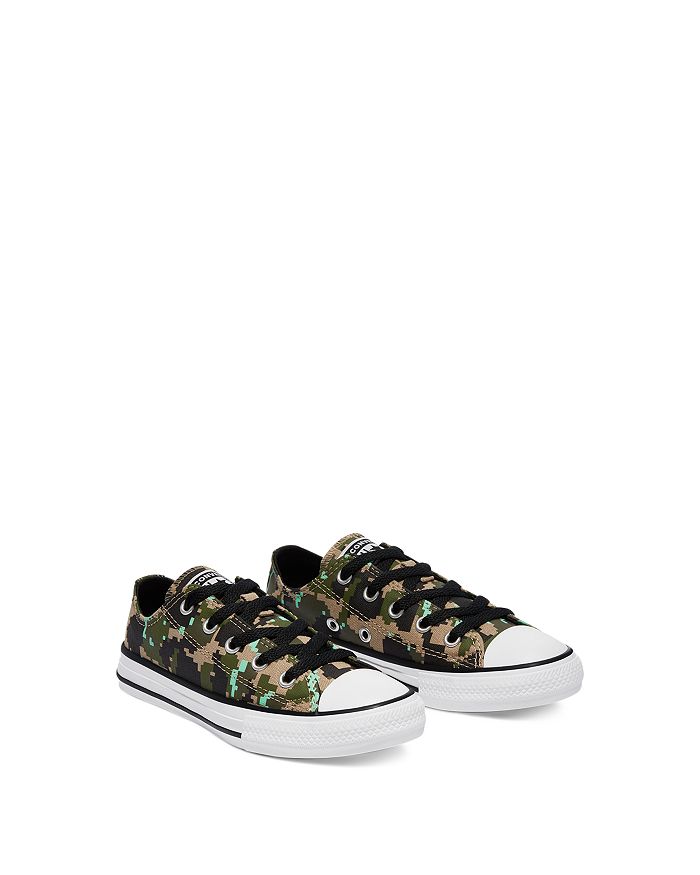 Converse Unisex Camo Lace Up Sneakers Toddler Little Kid Big Kid In Khaki black ModeSens