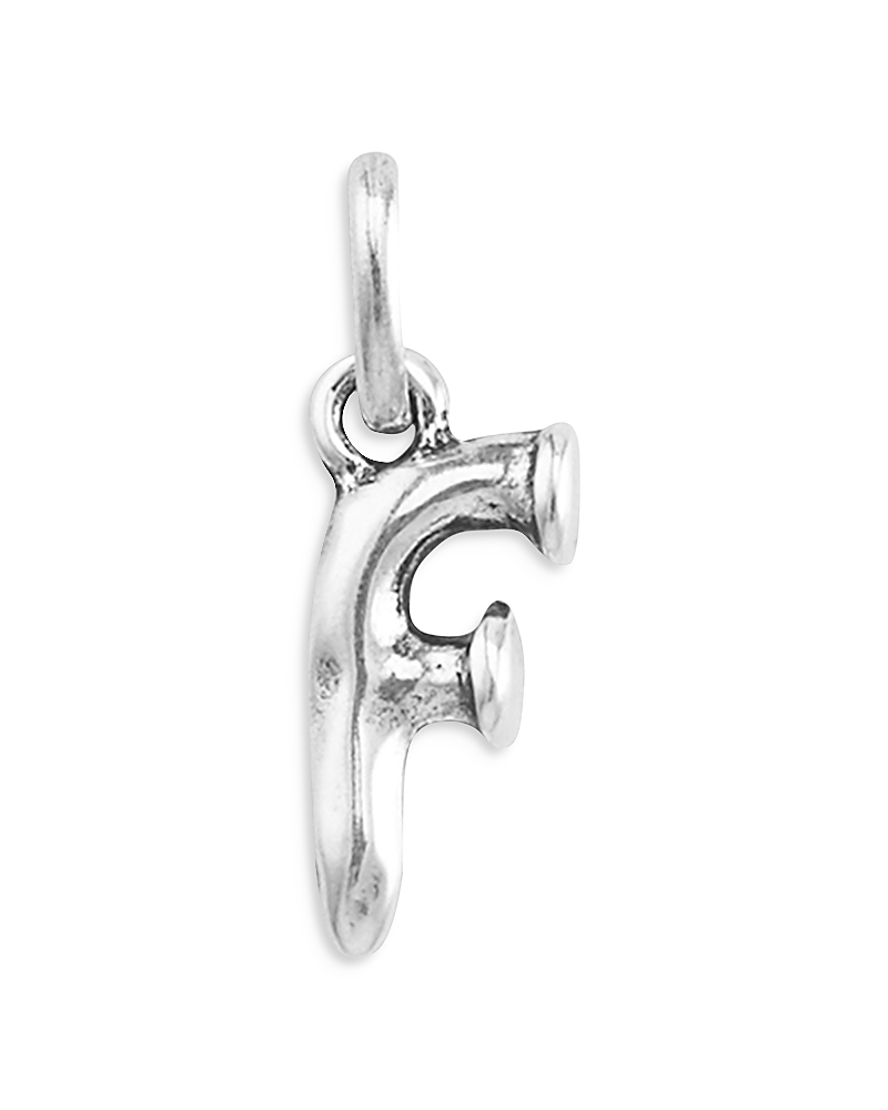 Unode50 Sterling Silver-Plated Letter Charm · OS