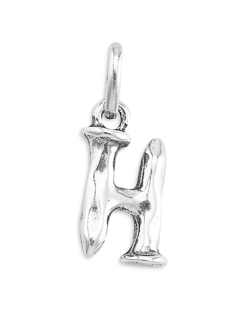 Unode50 Sterling Silver-Plated Letter Charm · OS