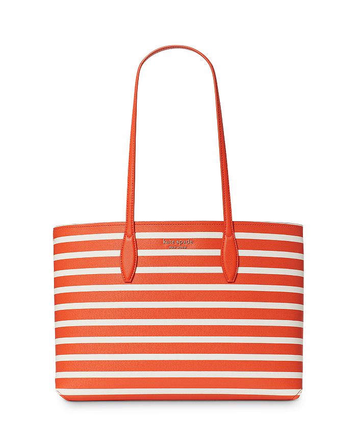 kate spade new york All Day Sailing Stripe Large Tote | Bloomingdale's