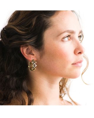 Earth Goddess Hoop Earrings