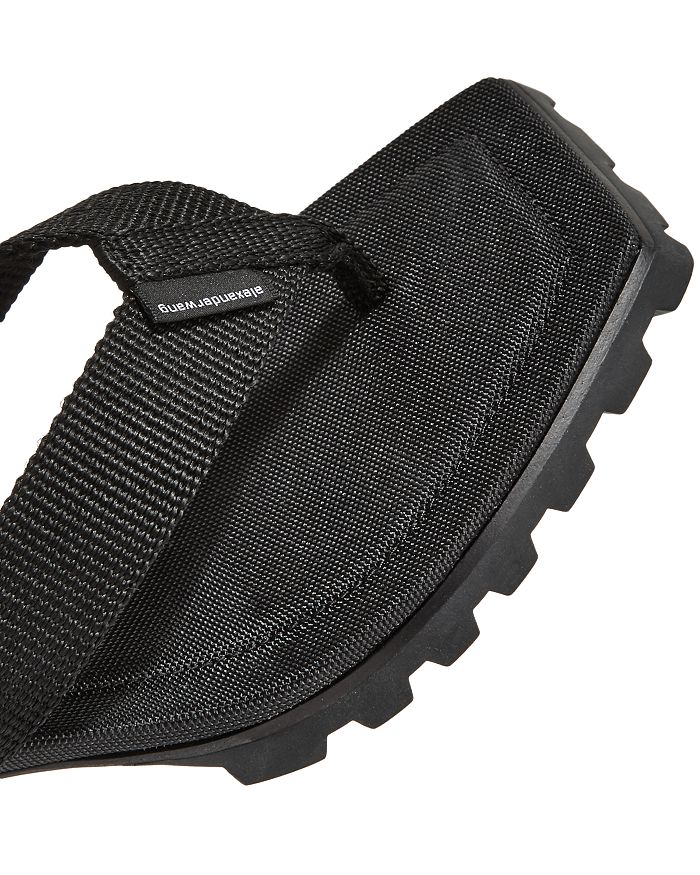 alexander wang jessie lug sole thong sandals