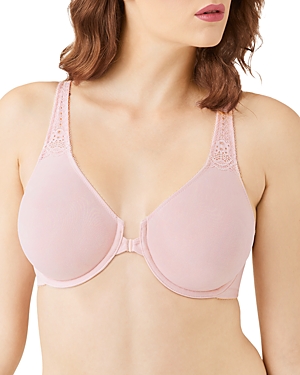 Wacoal T-Back Front Close Underwire Bra, Toast, Size 32C, from