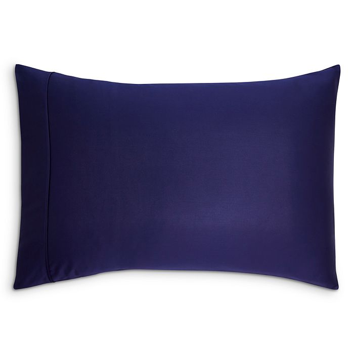 Anne De Solene Fleur De Perse King Pillowcases, Set Of 2 In Navy Blue
