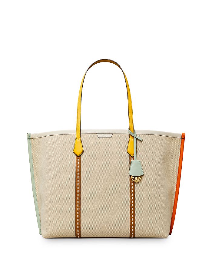 Tory Burch Perry Large Canvas Tote | Bloomingdale's