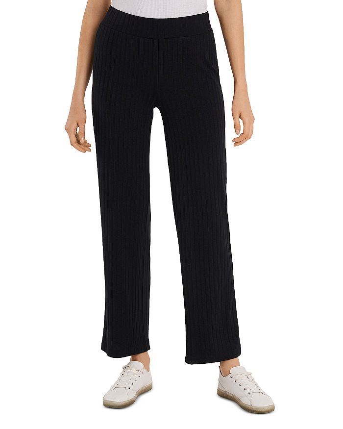 VINCE CAMUTO Ribbed Knit Pull On Pants | Bloomingdale's