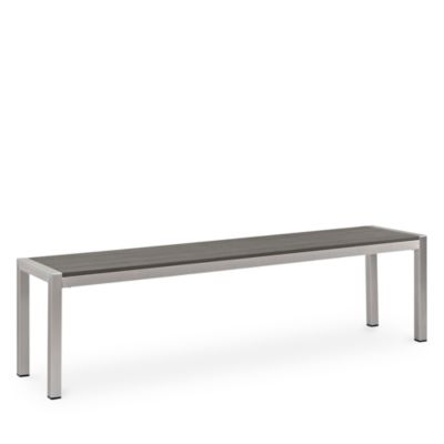  Shore Outdoor Patio Aluminum Dining, Set of 3