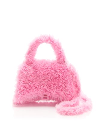 Balenciaga Hourglass Medium Fluffy Top Handle Bag | Bloomingdale's