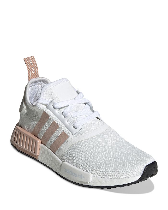 ADIDAS ORIGINALS WOMEN'S NMD R1 LACE UP RUNNING SNEAKERS,FV2475