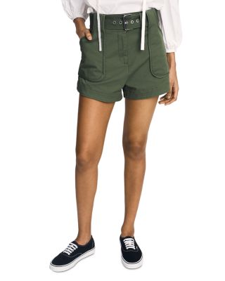 Derek Lam 10 Crosby - Belted Shorts