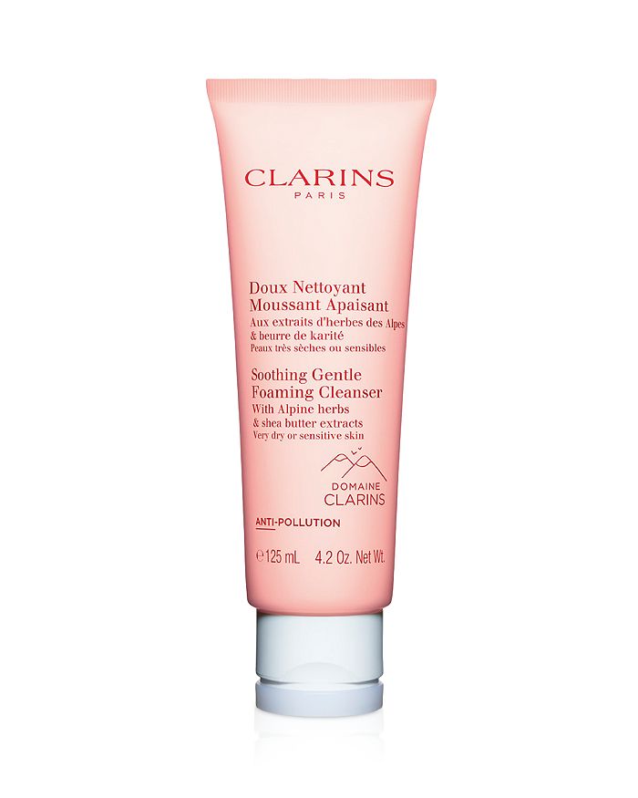 Shop Clarins Soothing Gentle Foaming Cleanser With Shea Butter 4.2 Oz. In No Color