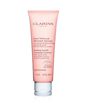 Clarins Soothing Gentle Foaming Cleanser with Shea Butter 4.2 oz.