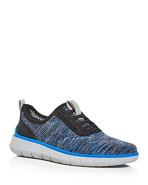 Cole Haan Men's Generation Zerogrand Stitchlite Sneakers Men's Shoes In Black/ombre Blue