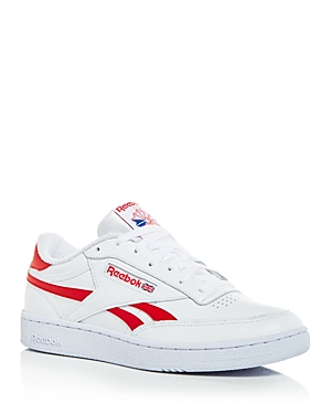 Reebok Men's Club C Revenge Low Top Sneakers In Revenge Red
