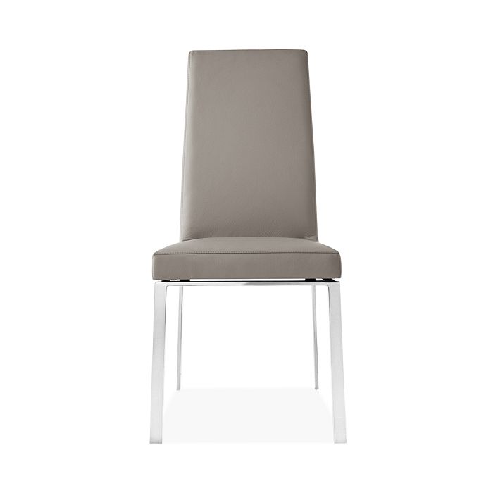 Shop Calligaris Bess Dining Chair In Chrome/skuba Taupe