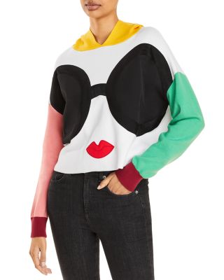 Alice and olivia hot sale face sweater