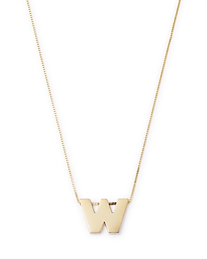Bloomingdale's Initial Pendant Necklace In 14k Yellow Gold, 16 - Exclusive