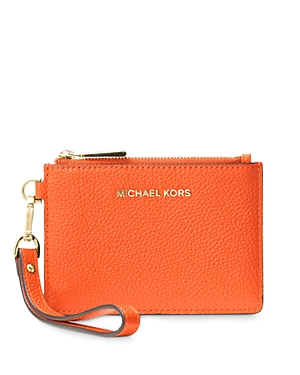 MICHAEL MICHAEL KORS SMALL LEATHER WRISTLET 32T7GM9P0L