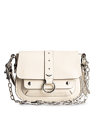 ZADIG & VOLTAIRE KATE LEATHER CROSSBODY,SKAC2001F