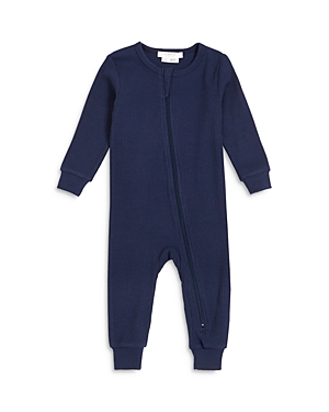 Petit Lem Firsts By  Unisex Ribbed Coverall - Baby In Navy