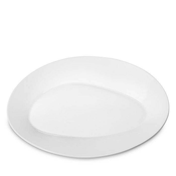Shop Georg Jensen Sky Dinner Plate, Set Of 4 In White