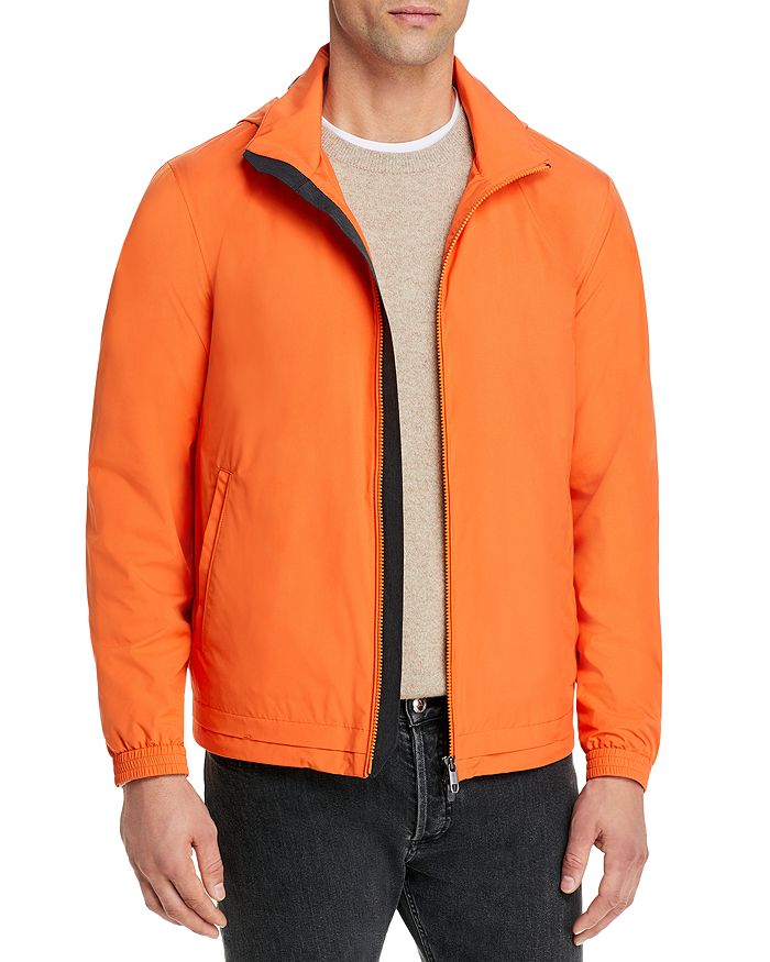 Z Zegna Zip Out Hood Nylon Bomber Jacket Bloomingdale s