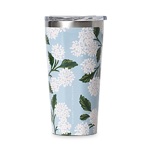 Shop Corkcicle Insulated Tumbler In Blue Hydrangea