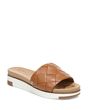 SAM EDELMAN WOMEN'S ADALEY WOVEN PLATFORM SLIDE SANDALS,H5660L5